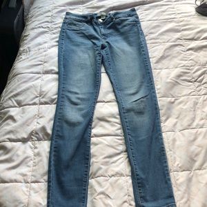 light wash jeans